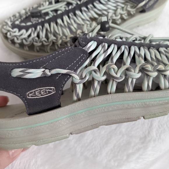 Keen Uneek Slice Woven Slingback Hiking Outdoor Sandals - Picture 11 of 14